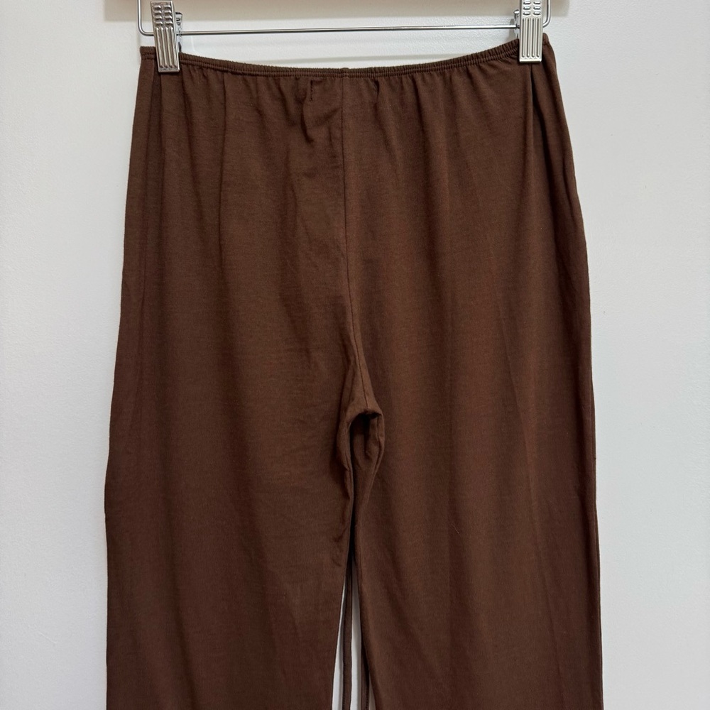 Motel Rocks Low Rise Tie Ruched Bootcut Pants - Picture 8 of 13